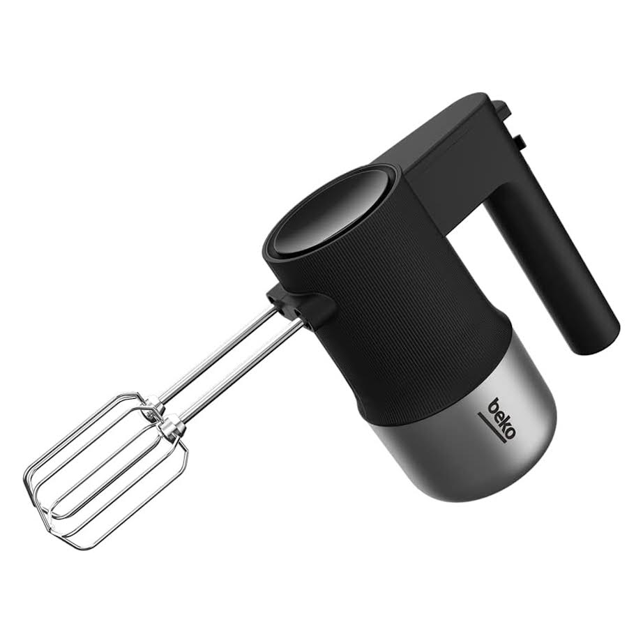 Beko 500W Hand Mixer Black & Silver