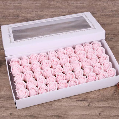Urban Decor Artificial Flowers Box of 50 Pink