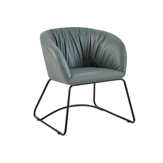 Exotic Designs Occasional Contemporary Chair Teal