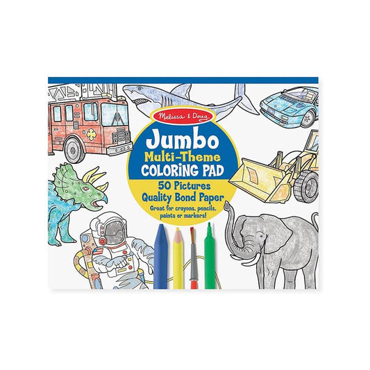 Melissa & Doug Jumbo 50-Page Kids' Coloring Pad