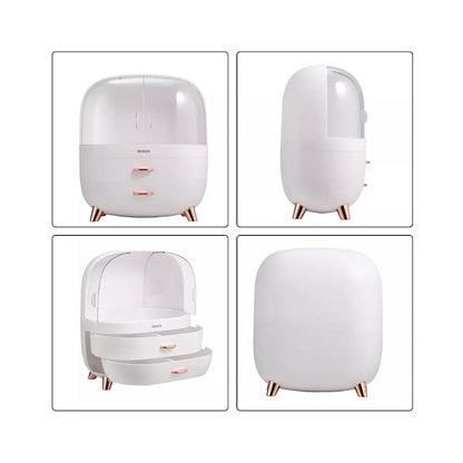 Antalya Makeup Organiser White