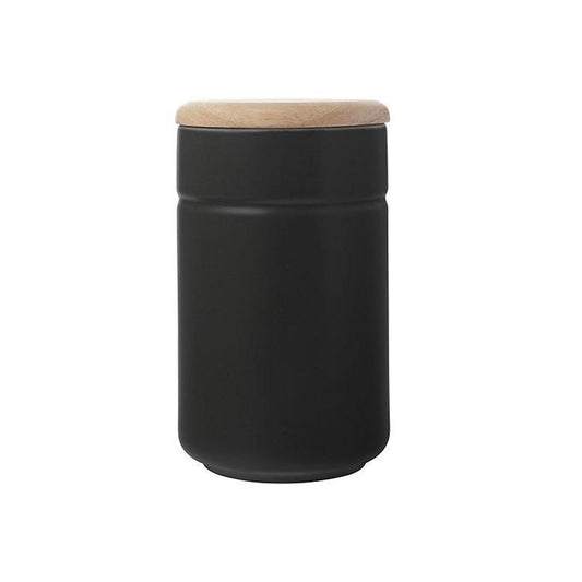 Maxwell & Williams 900ml Tint Storage Jar Black