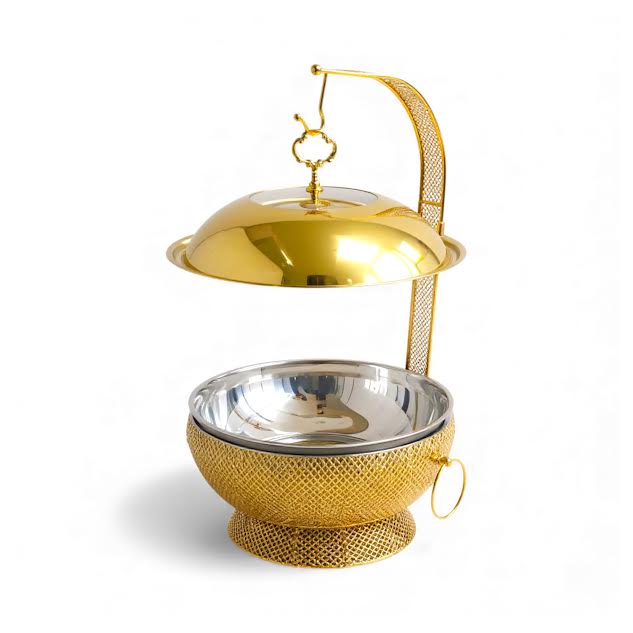 8Lt Chafing Dish Gold