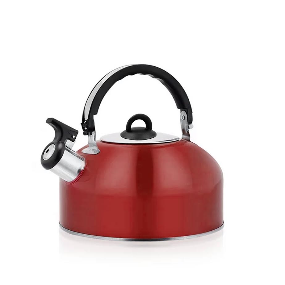 Kitchen Life 3Lt Stove Top Kettle Red