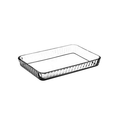 Borcam 2.85Lt Rectangular Casserole Clear