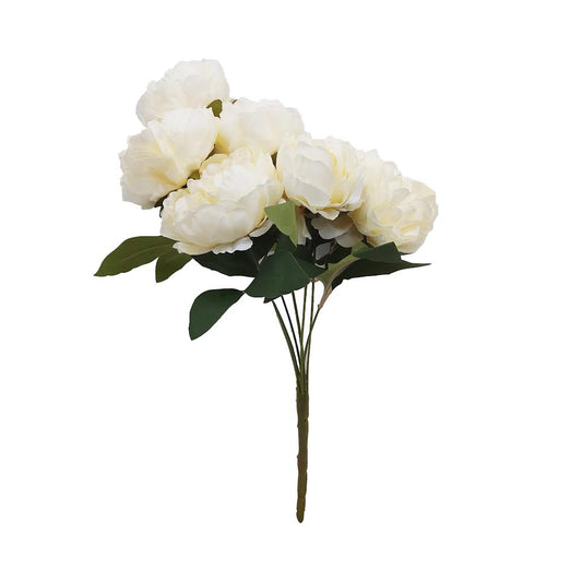 Urban Decor Artificial Flower Bouquet White
