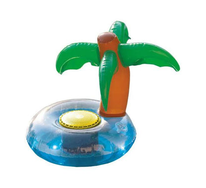 Polaroid Palm Tree Bluetooth Speaker & Floatie Multicoloured