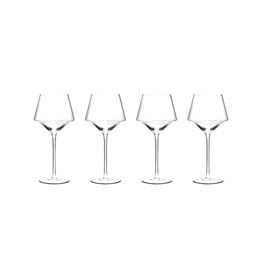 Carrol Boyes 4 Piece Edge Wine Glass Set Clear