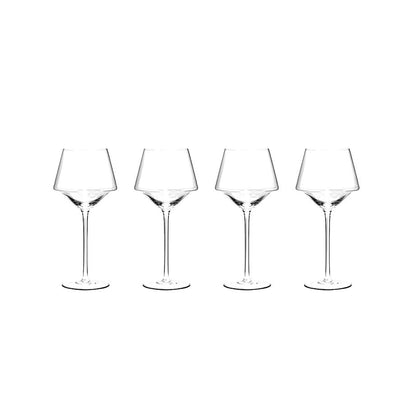 Carrol Boyes 4 Piece Edge Wine Glass Set Clear