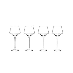 Carrol Boyes 4 Piece Edge Wine Glass Set Clear