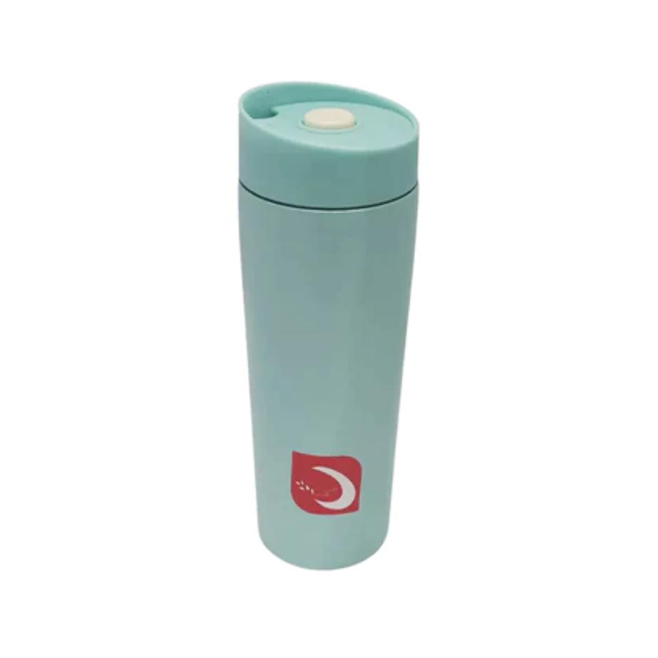 Kitchen Life 400ml Stainless Steel Vacuum Travel Mug Blue