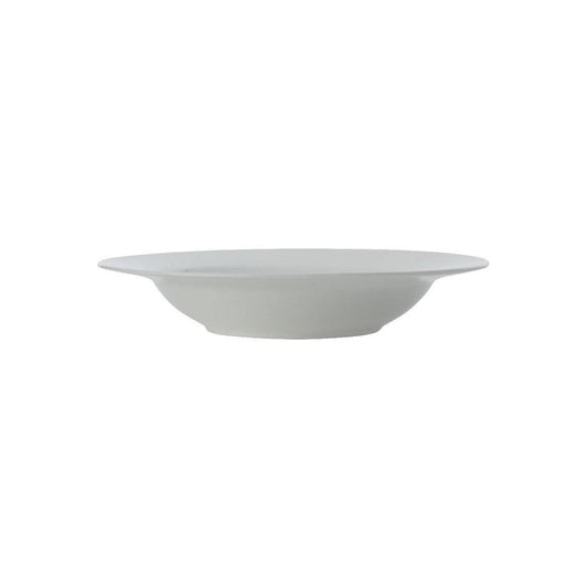 Maxwell & Williams Cashmere Soup Bowl With Wide Rim White