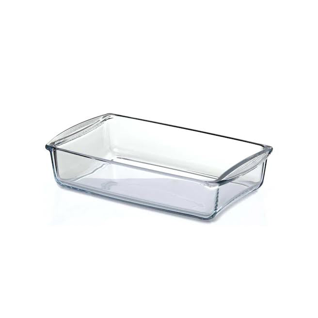 Borcam 1320ml Rectangular Casserole Clear