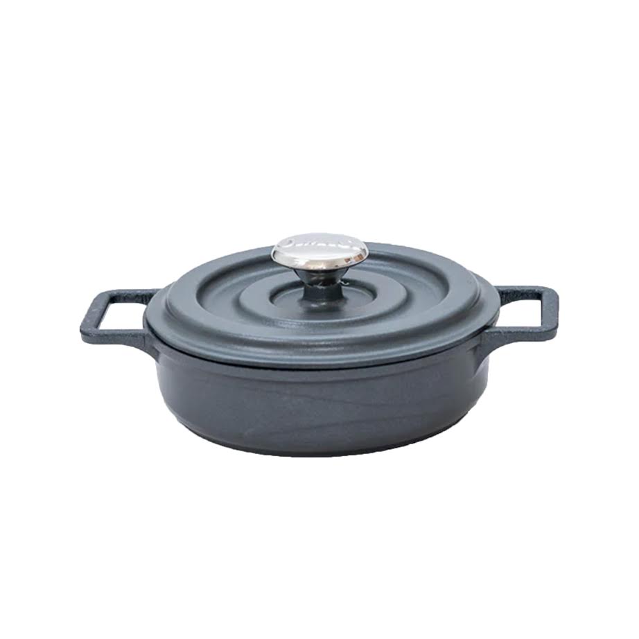 OMS Non Stick Mini Shallow Pan 14cm Black