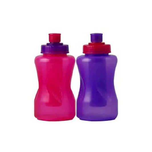 Cool Gear 2 Piece Kids Teardrop Bottle Set Pink & Purple