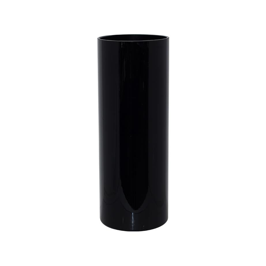 Urban Decor 40 x 15cm Cylinder Vase Black