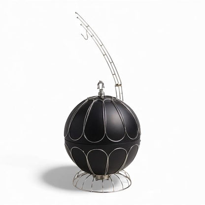 8Lt Chafing Dish Black & Silver