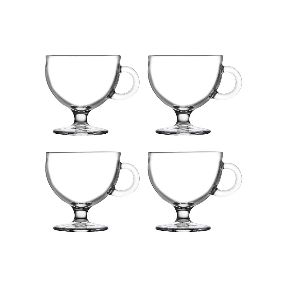 Pasabahce 4 Piece 250ml Vario Ice Cream Cup Set Clear