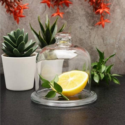 Pasabahce Basic Lemon Storage Container with Glass Lid