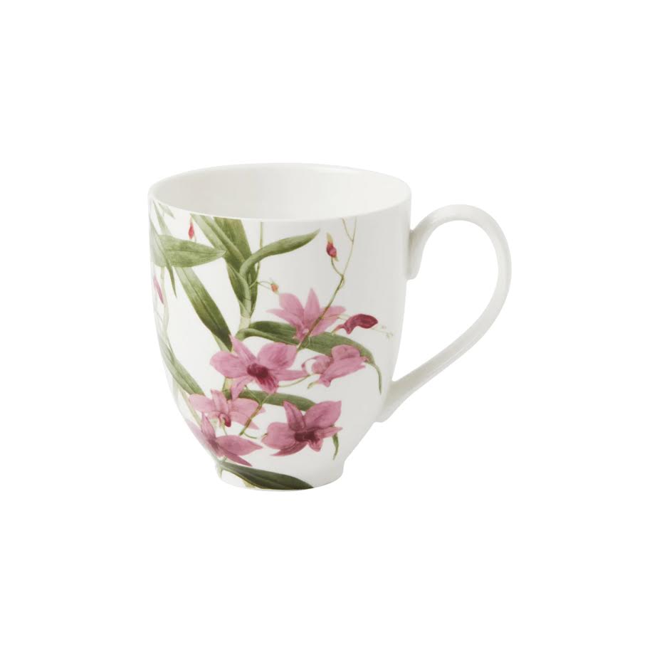 Maxwell & Williams Royal Botanic Gardens Australian Orchids Mug Pink