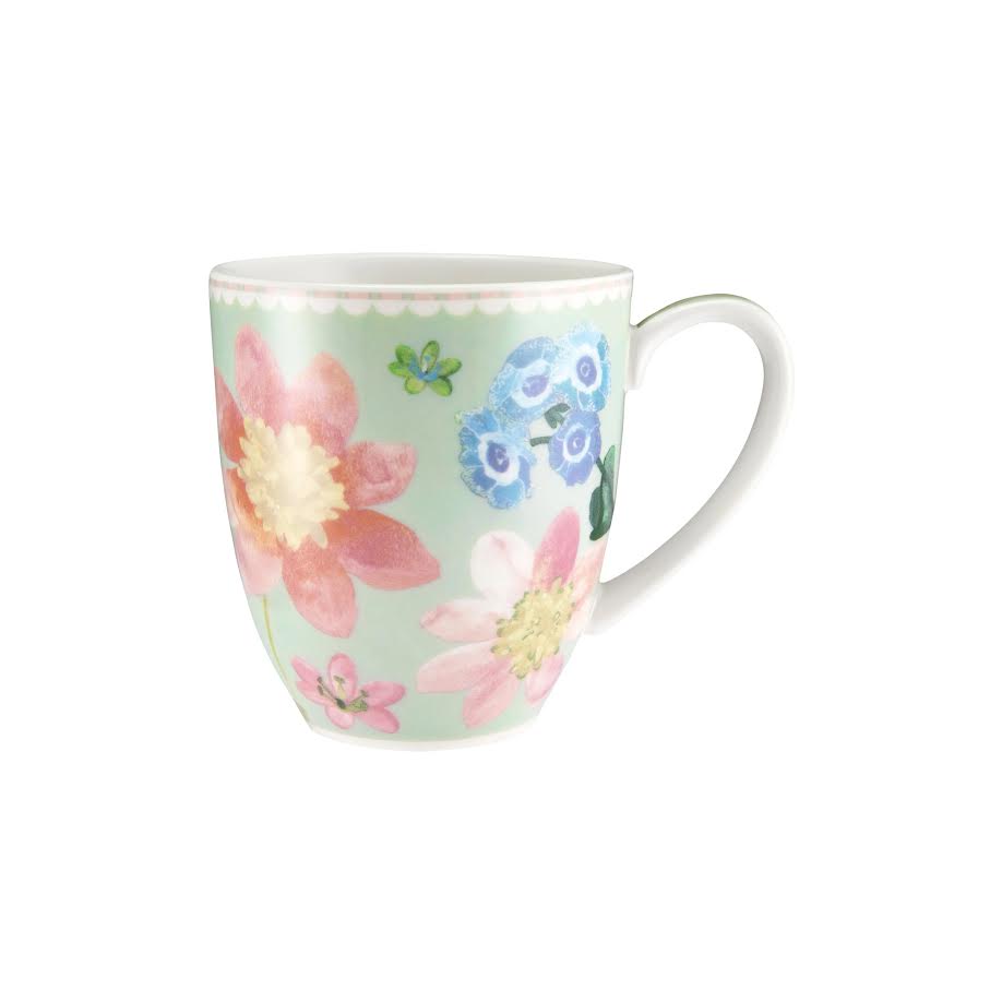 Maxwell & Williams 375ml Primula Coupe Mug Green