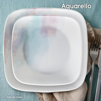 Corelle Aquarello 16 Piece Dinner Set White