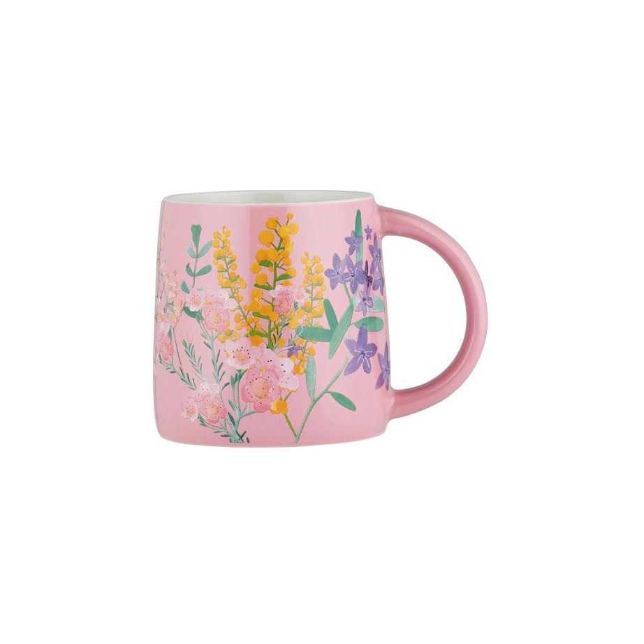 Maxwell & Williams 370ml Garland Mug Pink