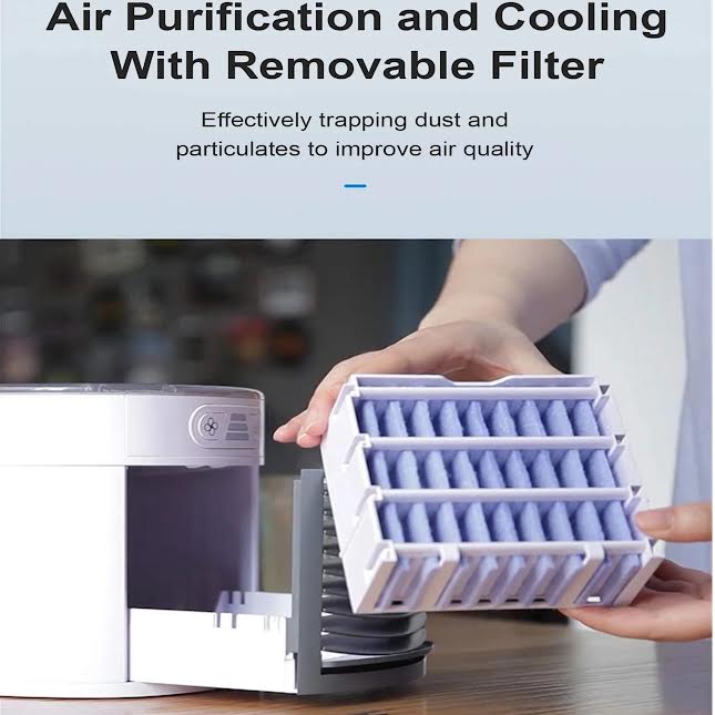 Milex Arctic UV Air Cooler & Purifier Black & White