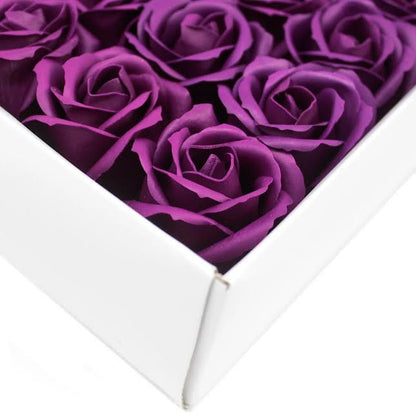 Urban Decor Artificial Flowers Box of 50 Purple