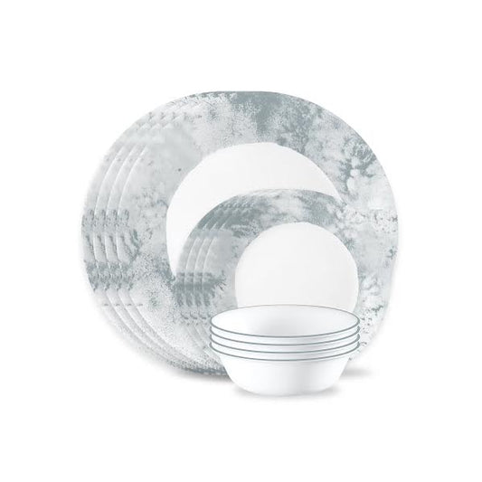 Corelle Salt Wash 12 Piece Dinner Set White