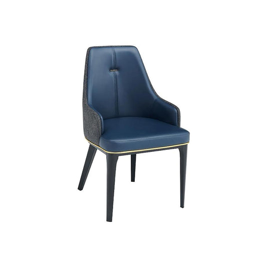 Exotic Designs Modern Dining Chair Blue