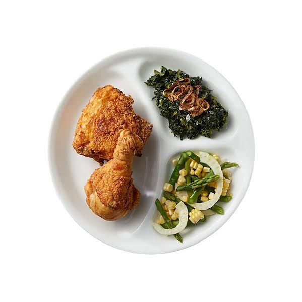 Corelle Winter Frost 26cm 3 Division Plate White