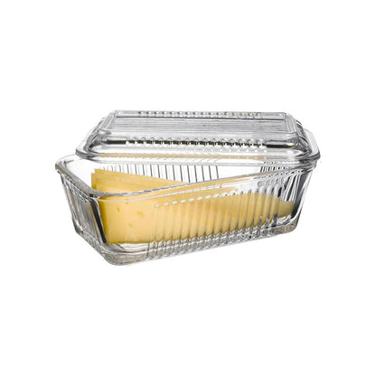 Pasabahce Frigo Butter Dish Clear