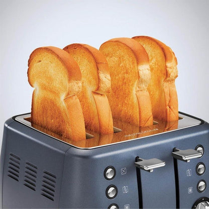 Morphy Richards Evoke 4 Slice Toaster Blue