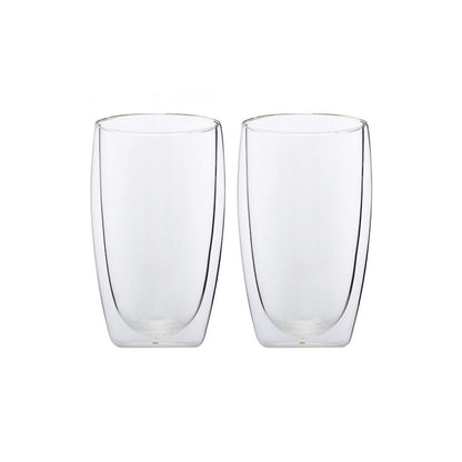 Maxwell & Williams 450ml Blend Double Walled Glasses 2 Piece Clear