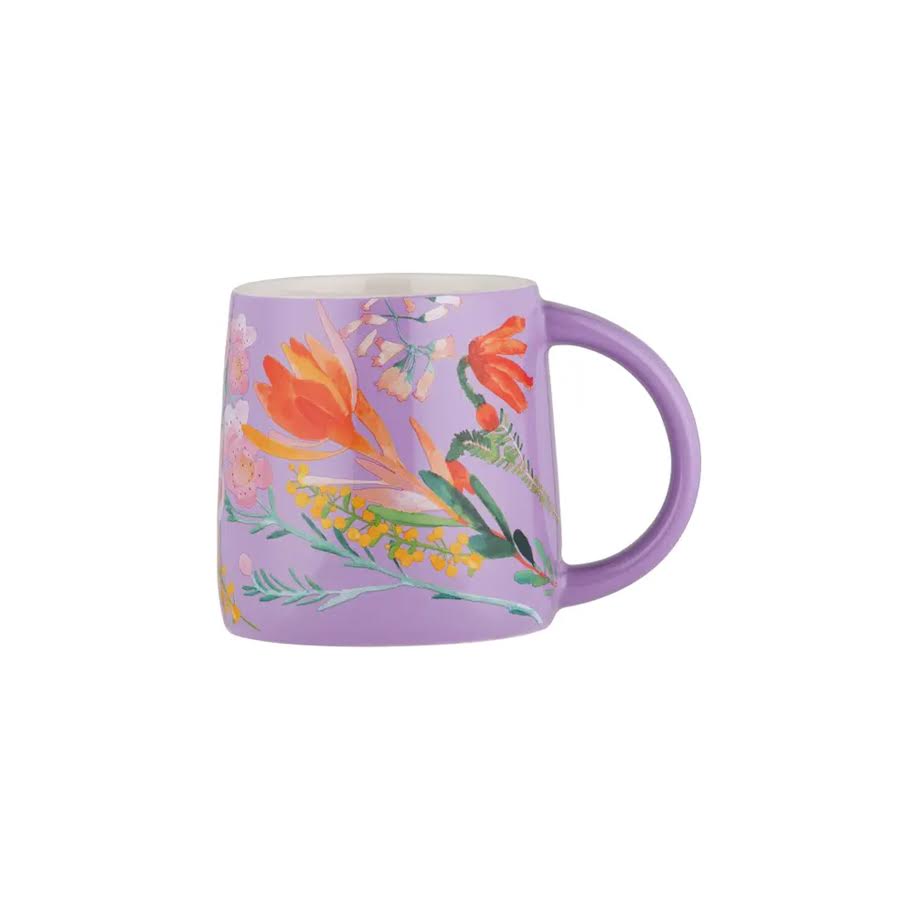 Maxwell & Williams 370ml Garland Mug Lilac