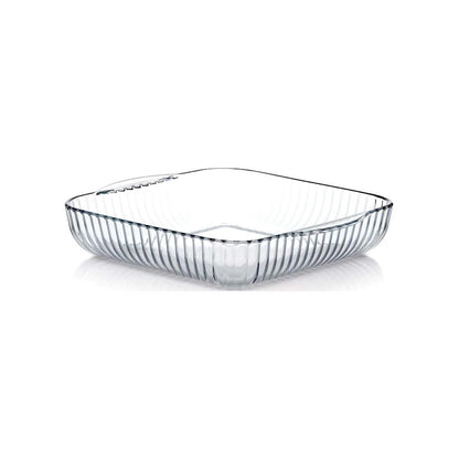 Borcam Square 25.6 x 22cm Baking Tray Clear