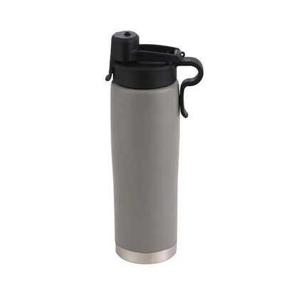 Kitchen Life 500ml Stainless Steel Walking Anywhere Water Bottle Grey