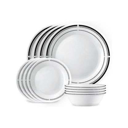 Corelle 16 Piece Brasserie Dinner Set White