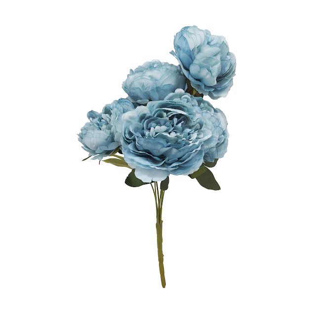 Urban Decor Artificial Flower Bouquet Blue