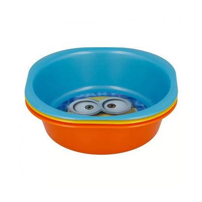 Kitchen Life 3 Piece Minions Rule Plastic Bowl Set Assorted