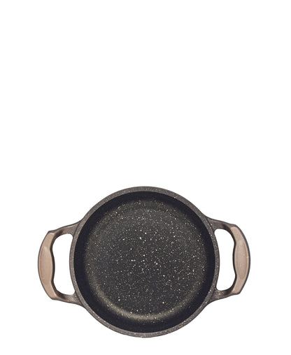 OMS Non Stick 18cm Granite Egg Pan - Black