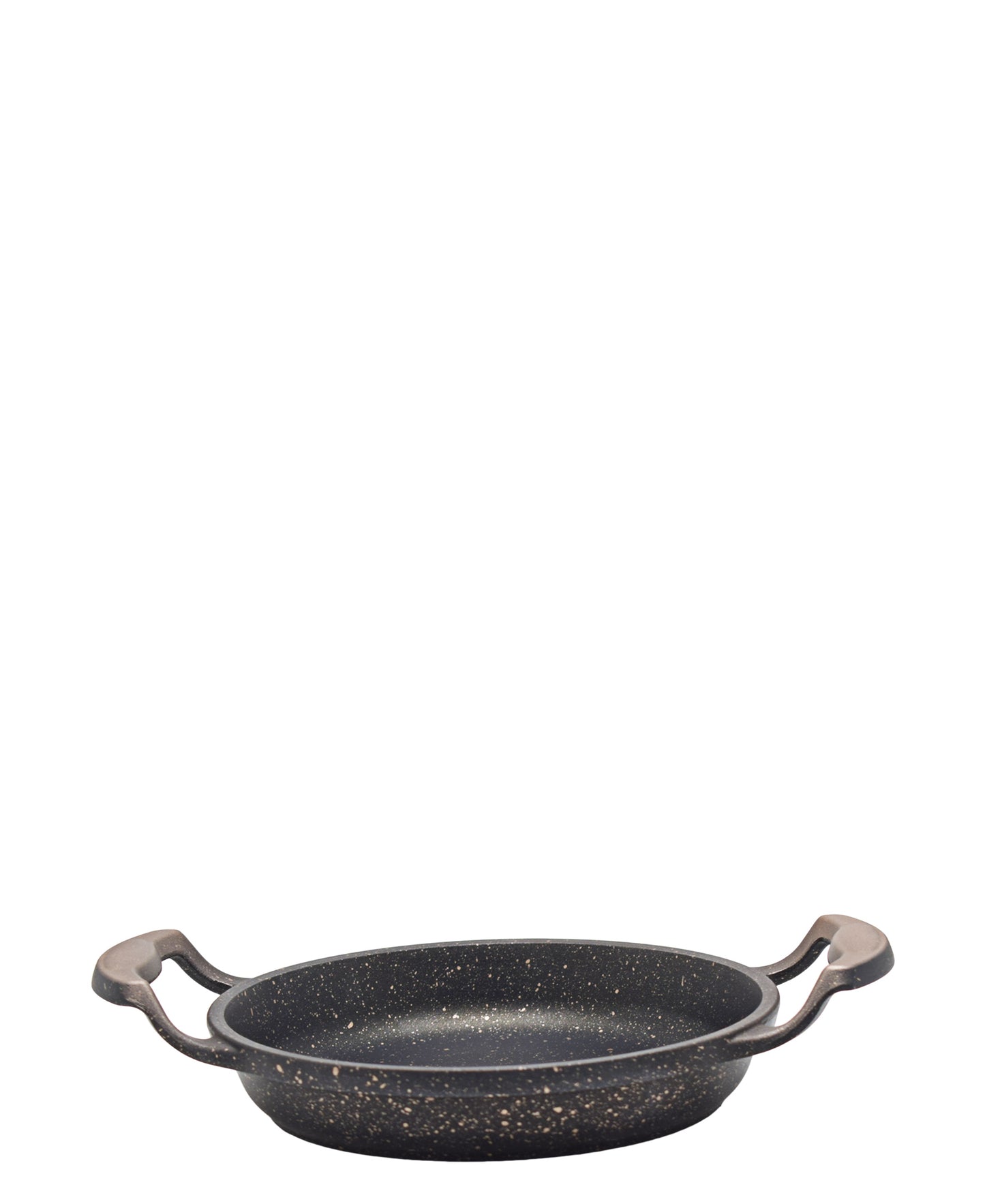 OMS Non Stick 16cm Granite Egg Pan - Black & Copper