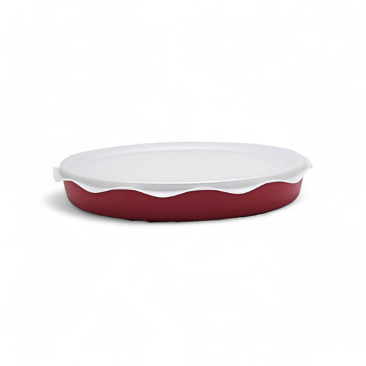 Kitchen Life Pastry Pan Roti Dabba Red