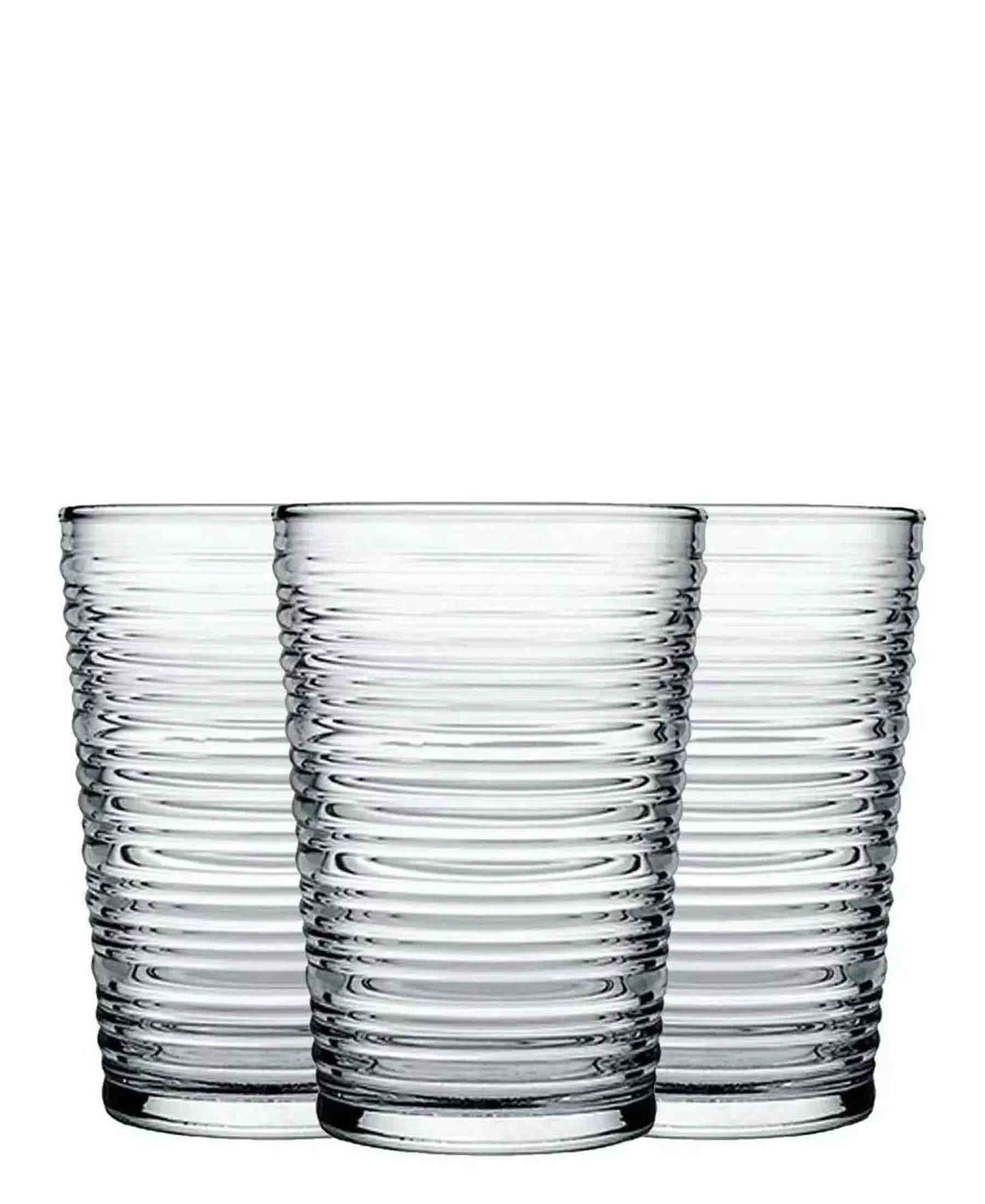 Pasabahce 3 Piece Granada 345ml Tumbler Set - Clear