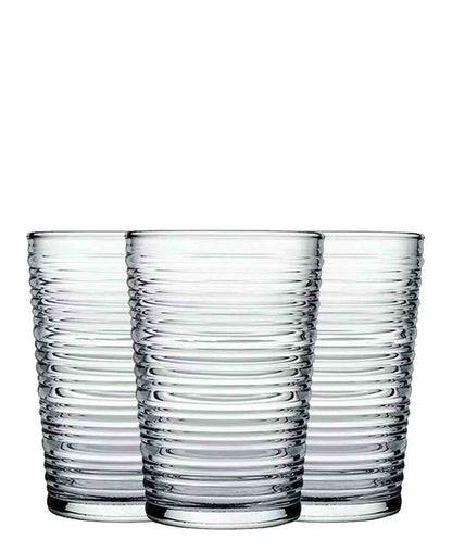 Pasabahce 3 Piece Granada 345ml Tumbler Set - Clear