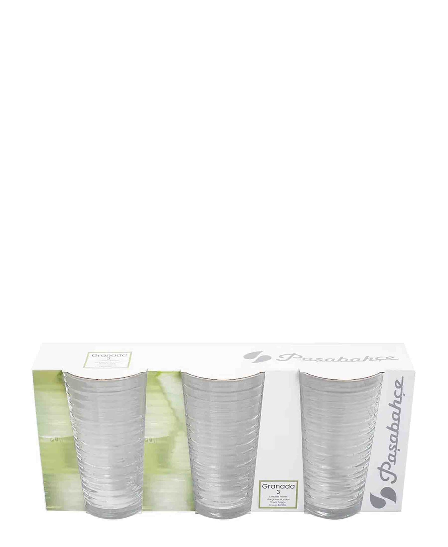 Pasabahce 3 Piece Granada 345ml Tumbler Set - Clear