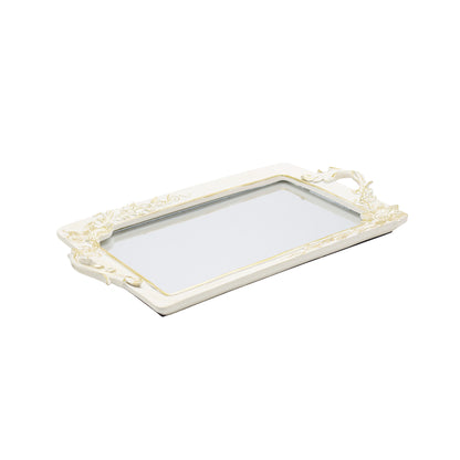 Urban Decor Parni Rectangular Mirror Tray Gold