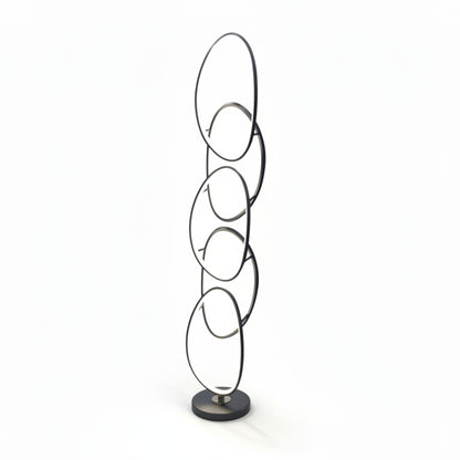Chain Design LED Floor Lamp Black