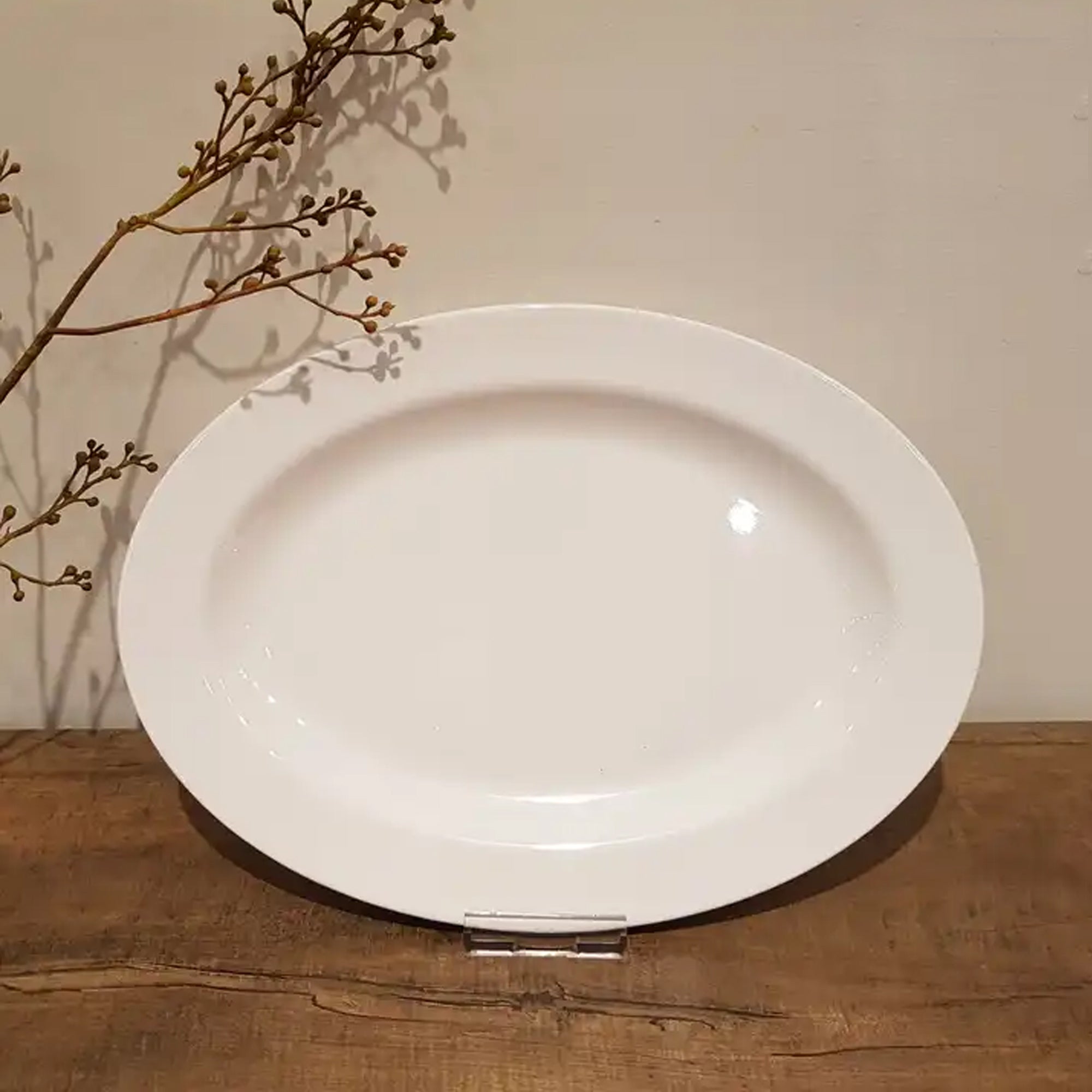 Ceramic oval platter best sale